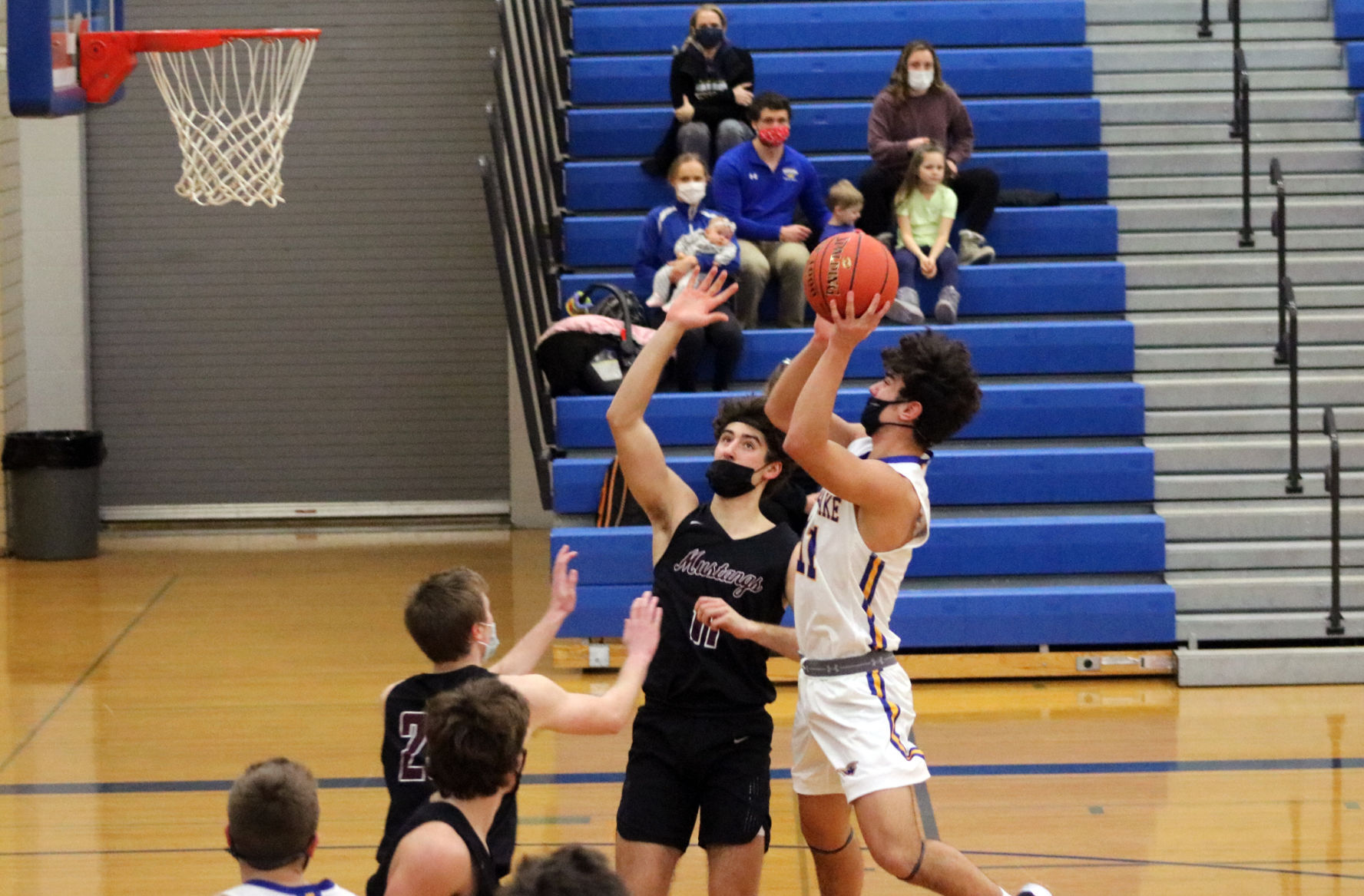 Rice Lake boys basketball vs. Menomonie 1-22-21
